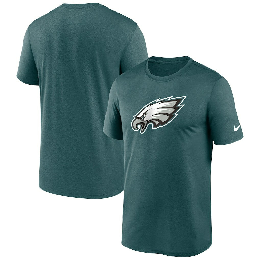 Nike Philadelphia Eagles Primetime Legend Logo Performance T-Shirt Midnight Green