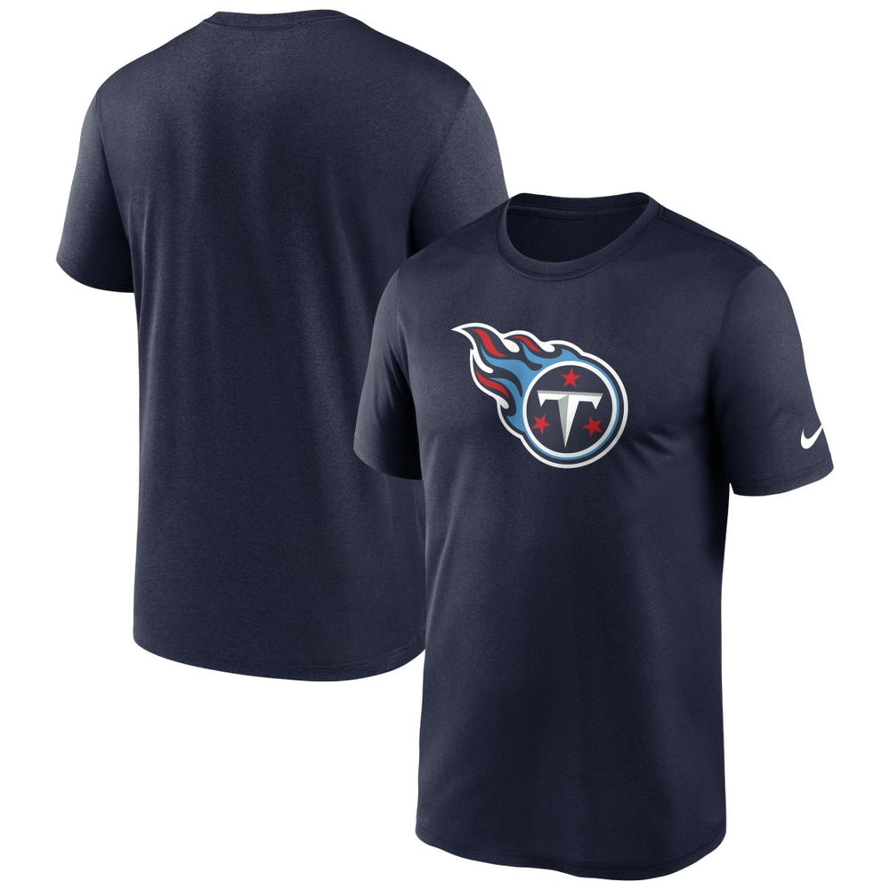 Nike Tennessee Titans Primetime Legend Logo Performance T-Shirt Navy