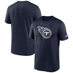 Nike Tennessee Titans Primetime Legend Logo Performance T-Shirt Navy