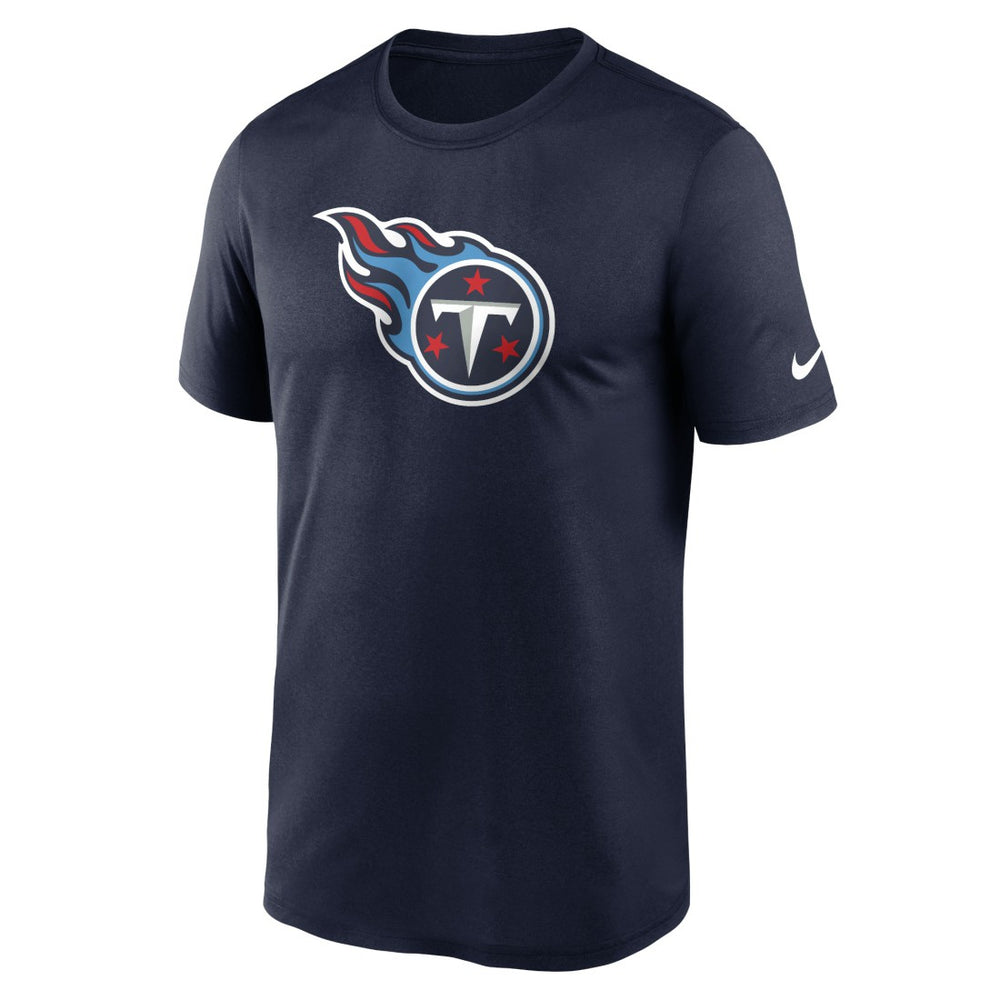 Nike Tennessee Titans Primetime Legend Logo Performance T-Shirt Navy