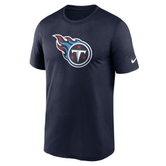 Nike Tennessee Titans Primetime Legend Logo Performance T-Shirt Navy