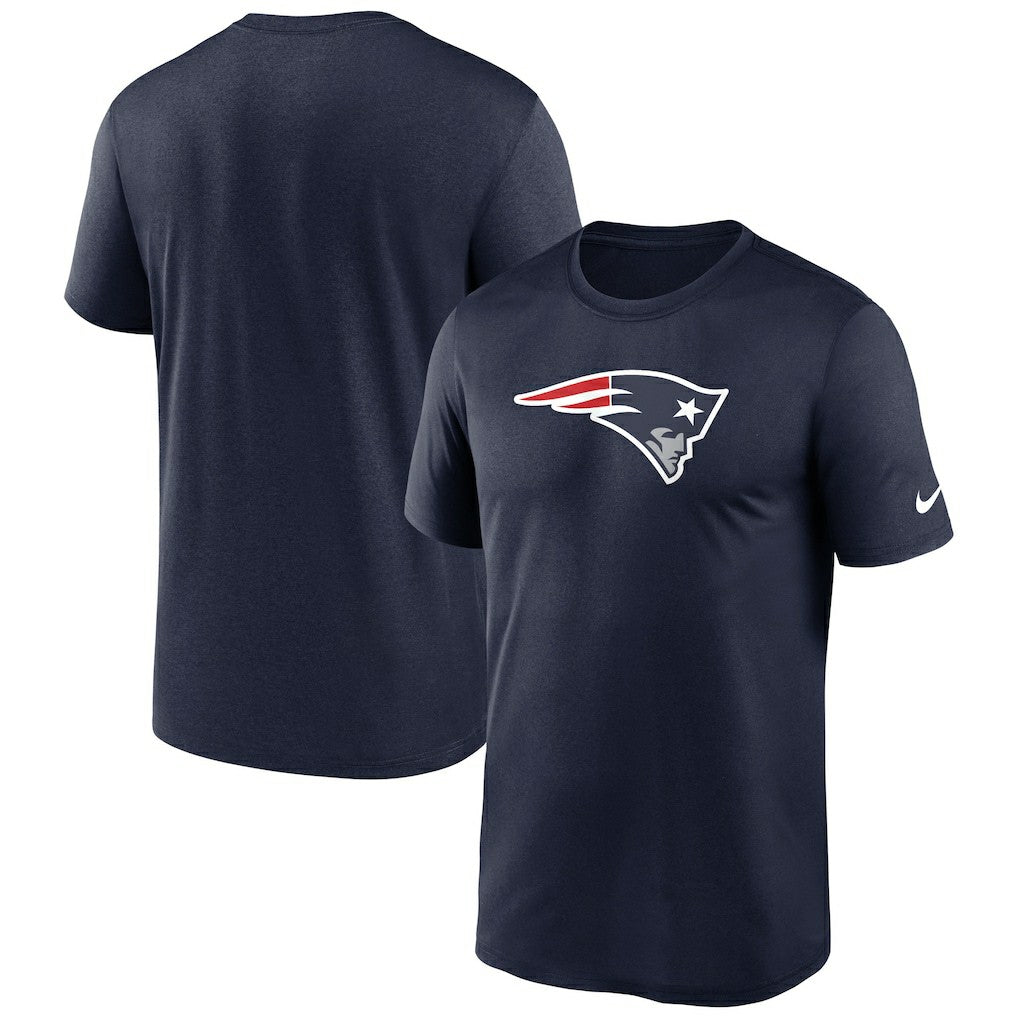 Nike New England Patriots Primetime Legend Logo Performance T-Shirt Navy