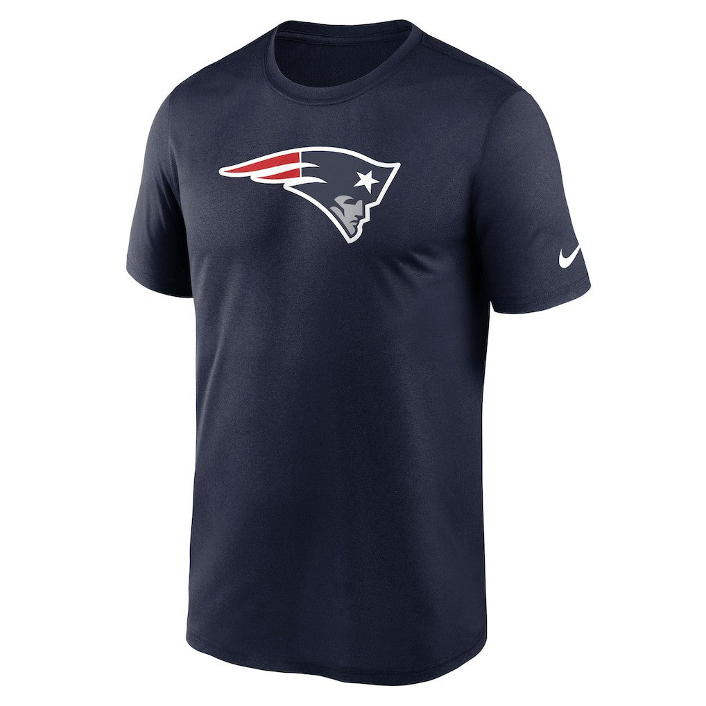 Nike New England Patriots Primetime Legend Logo Performance T-Shirt Navy