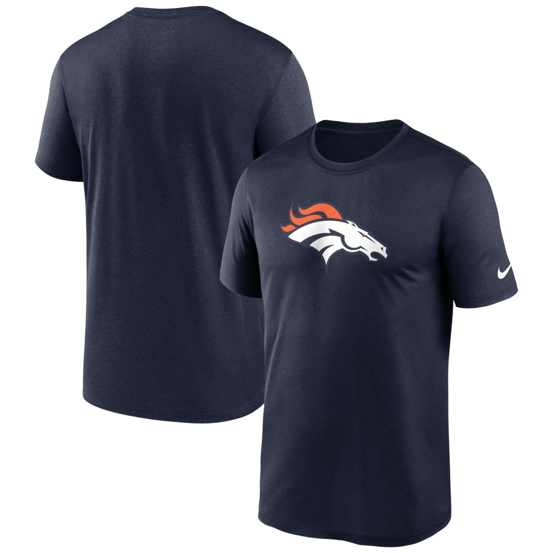 Nike Denver Broncos Primetime Legend Logo Performance T-Shirt Navy