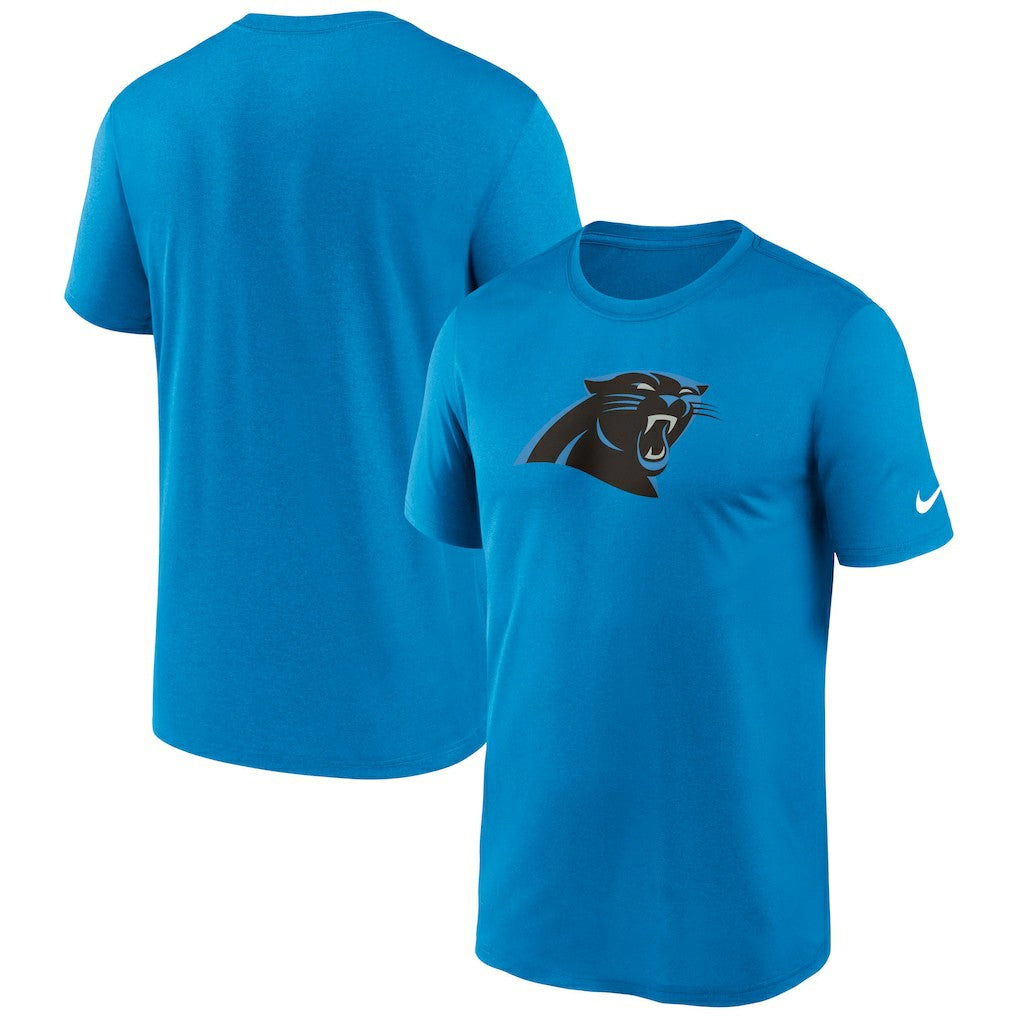 Nike Carolina Panthers Primetime Legend Logo Performance T-Shirt Blue