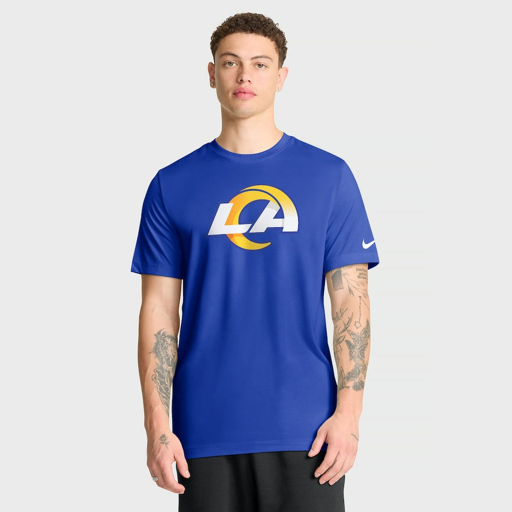 Nike Los Angeles Rams Primetime Legend Logo Performance T-Shirt Royal