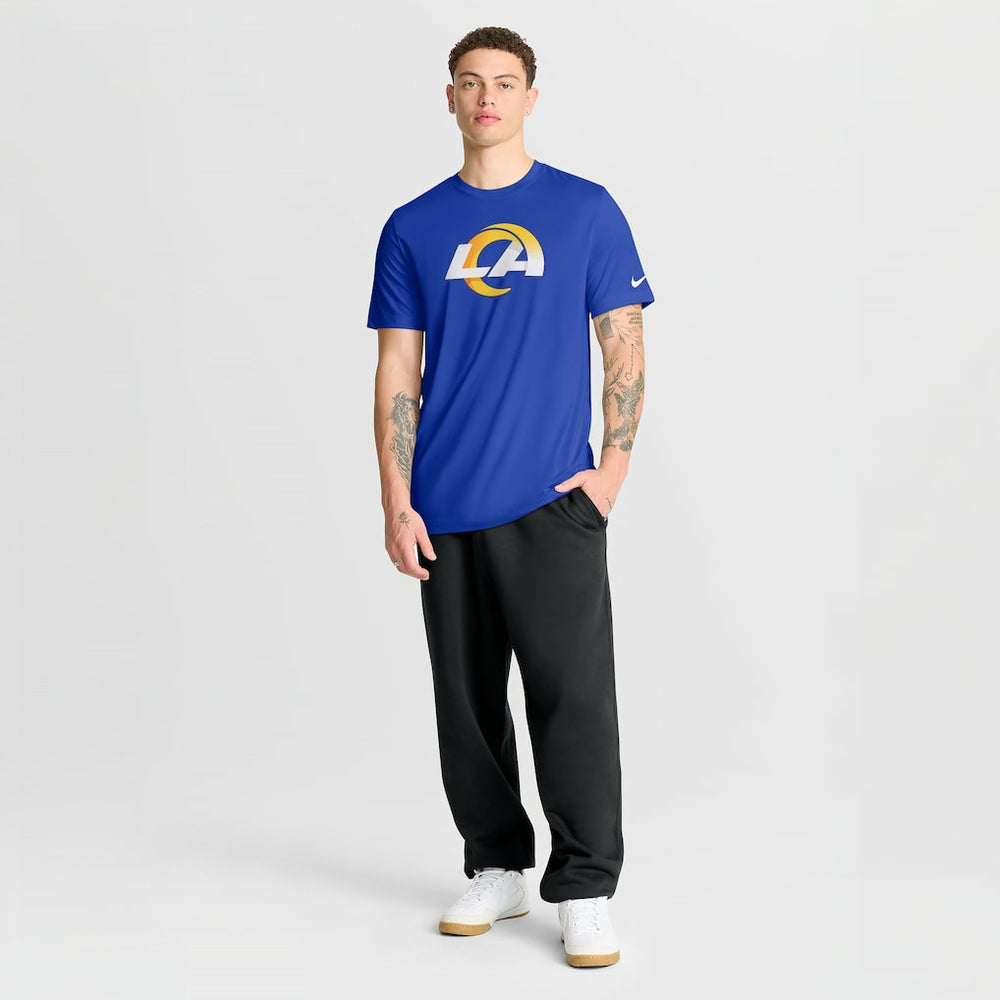 Nike Los Angeles Rams Primetime Legend Logo Performance T-Shirt Royal