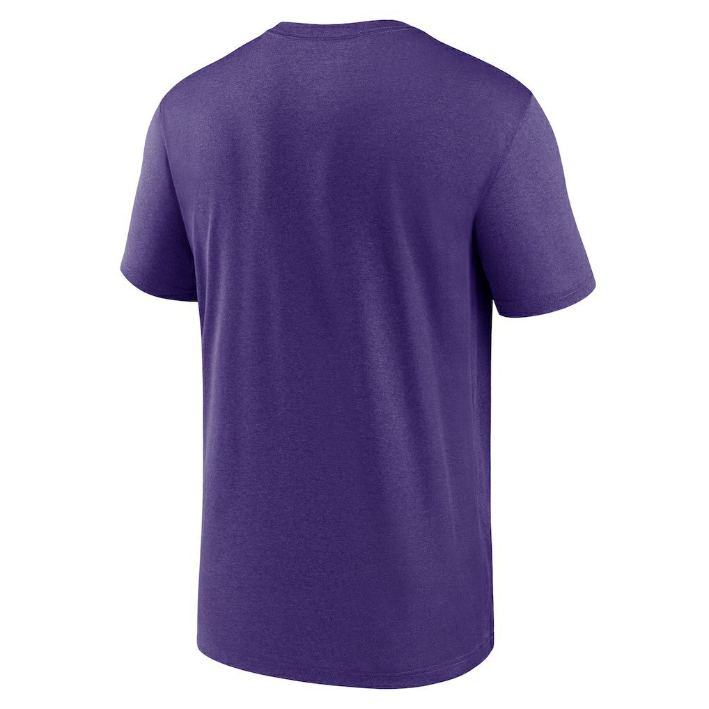 Nike Minnesota Vikings Primetime Legend Logo Performance T-Shirt Purple