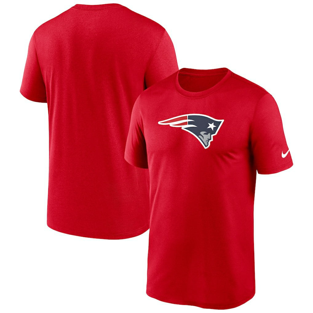 Nike New England Patriots Primetime Legend Logo Performance T-Shirt Red