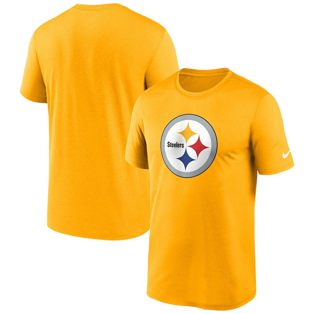 Nike Pittsburgh Steelers Primetime Legend Logo Performance T-Shirt Gold
