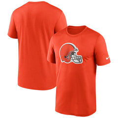 Nike Cleveland Browns Primetime Legend Logo Performance T-Shirt Orange