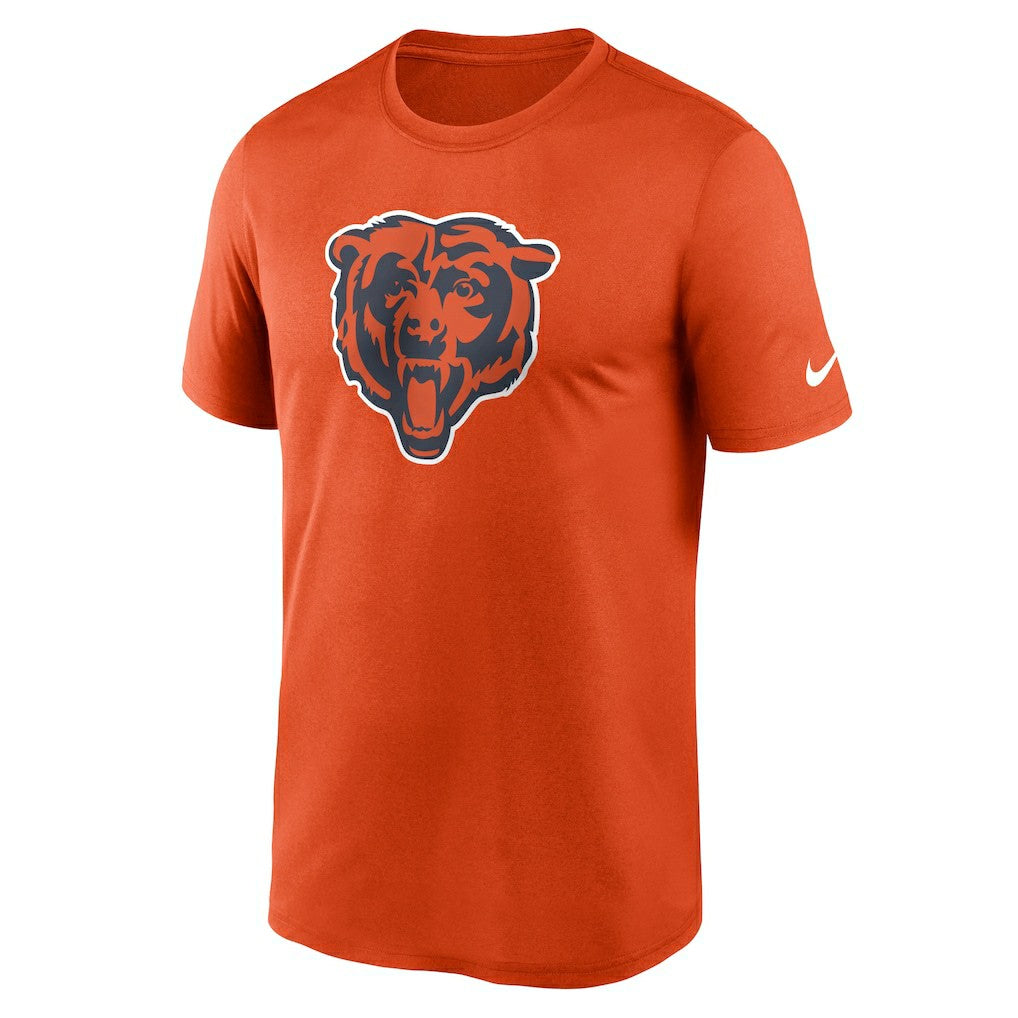 Nike Chicago Bears Primetime Legend Logo Performance T-Shirt Orange