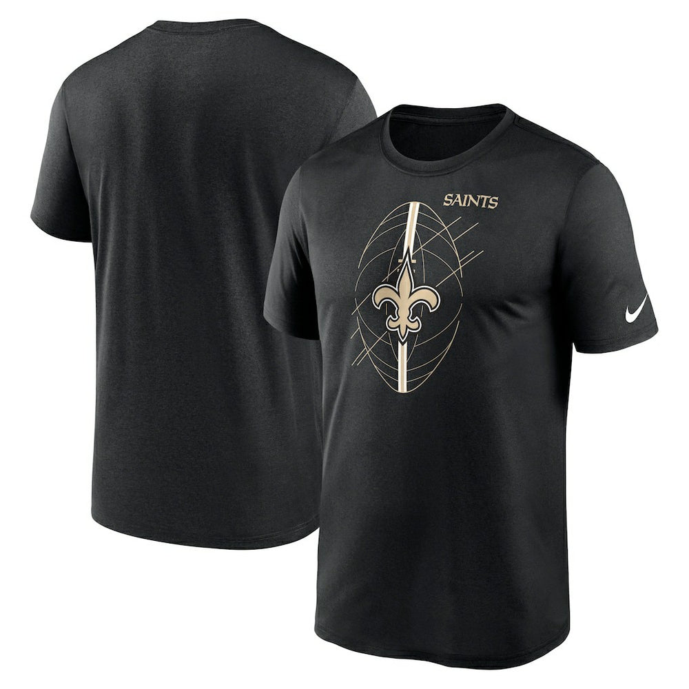 Nike New Orleans Saints Legend Icon Performance T-Shirt Black