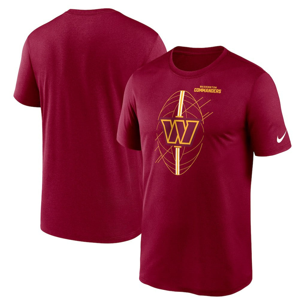 Nike Washington Commanders Legend Icon Performance T-Shirt Burgundy