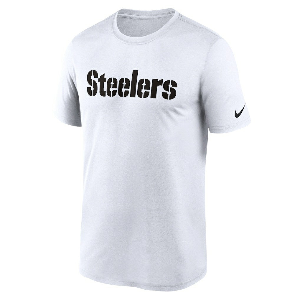 Nike Pittsburgh Steelers Legend Wordmark Performance T-Shirt White