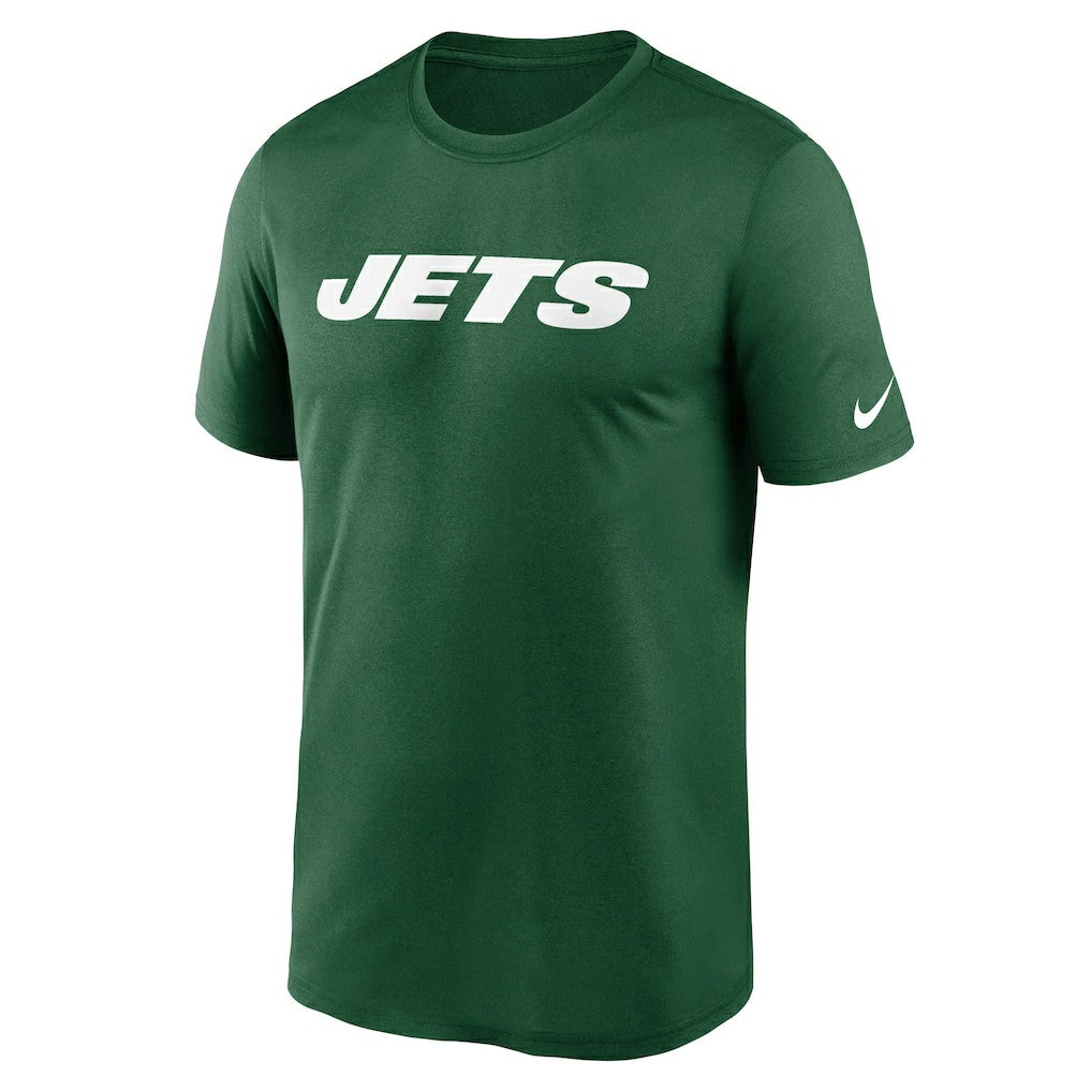 Nike New York Jets Legend Wordmark Performance T-Shirt Green