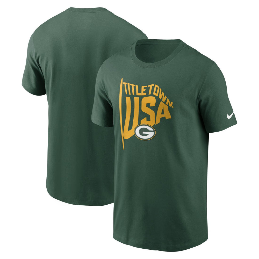 Nike Green Bay Packers Local Essential T-Shirt Green