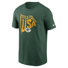 Nike Green Bay Packers Local Essential T-Shirt Green