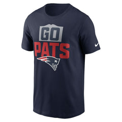 Nike New England Patriots Local Essential T-Shirt Navy