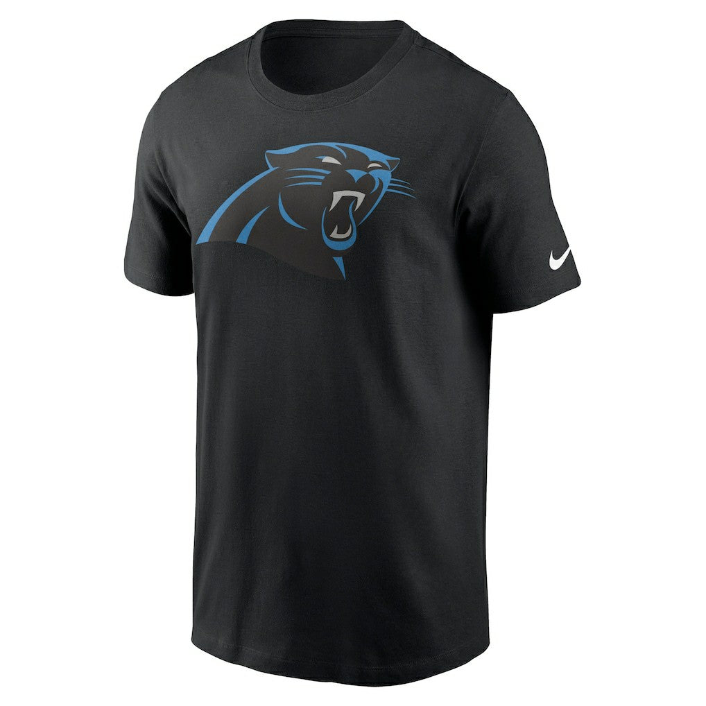 Nike Carolina Panthers Primetime Logo Essential T-Shirt Black