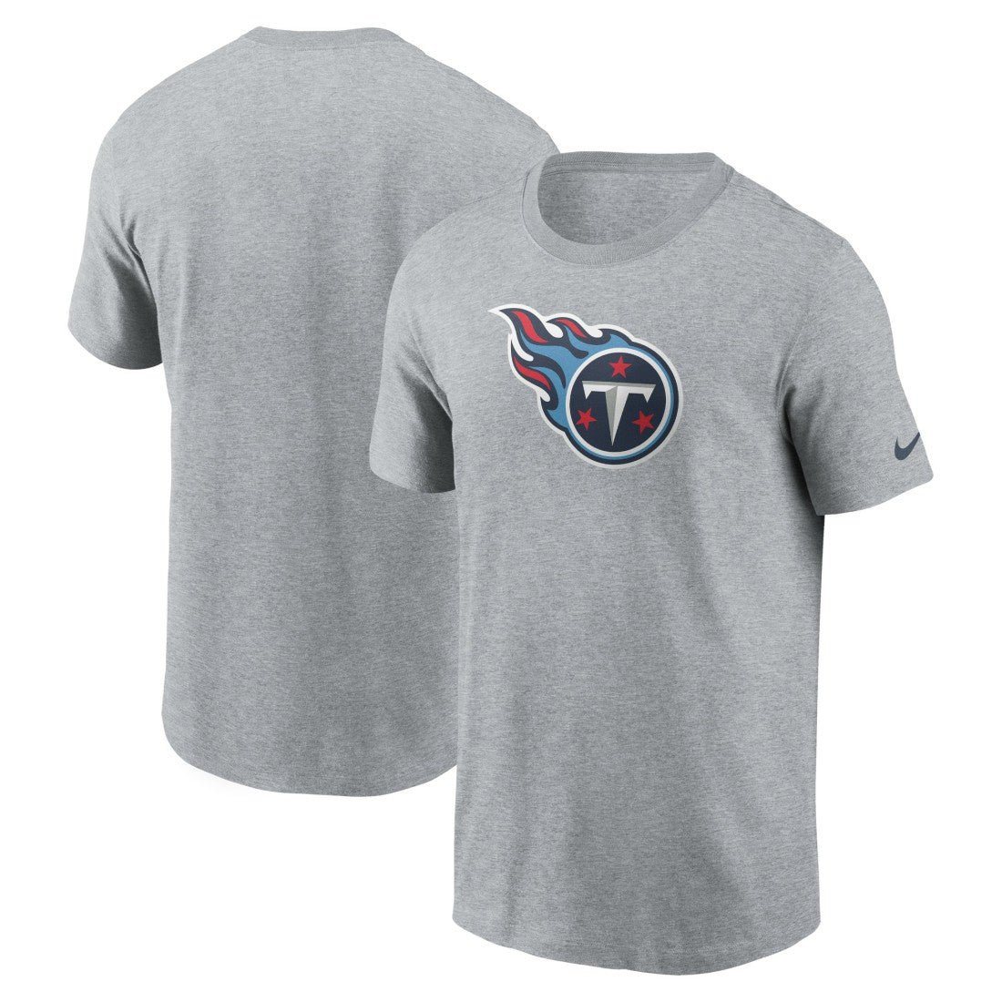 Nike Tennessee Titans Logo Essential T-Shirt Gray
