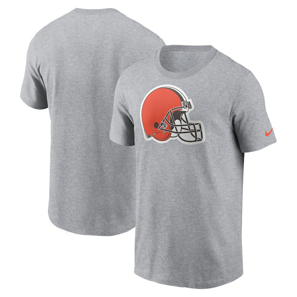 Nike Cleveland Browns Logo Essential T-Shirt Gray
