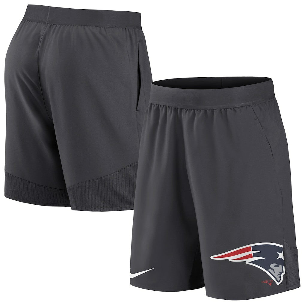 Nike New England Patriots Stretch Performance Shorts Anthracite