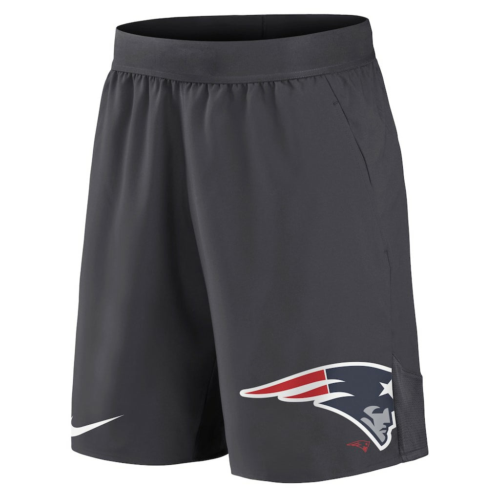 Nike New England Patriots Stretch Performance Shorts Anthracite