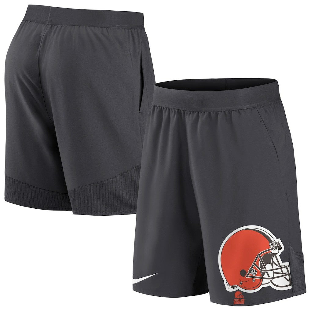 Nike Cleveland Browns Stretch Performance Shorts Anthracite