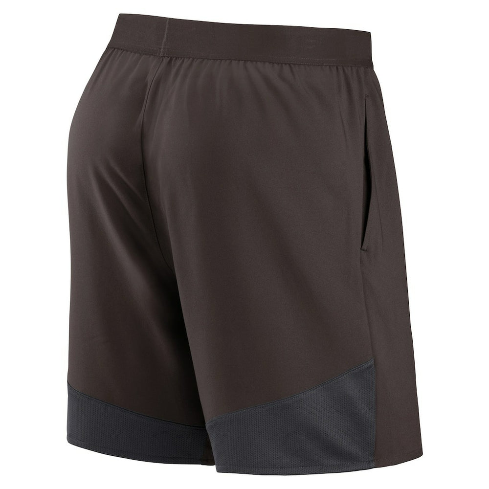 Nike Cleveland Browns Stretch Performance Shorts Brown