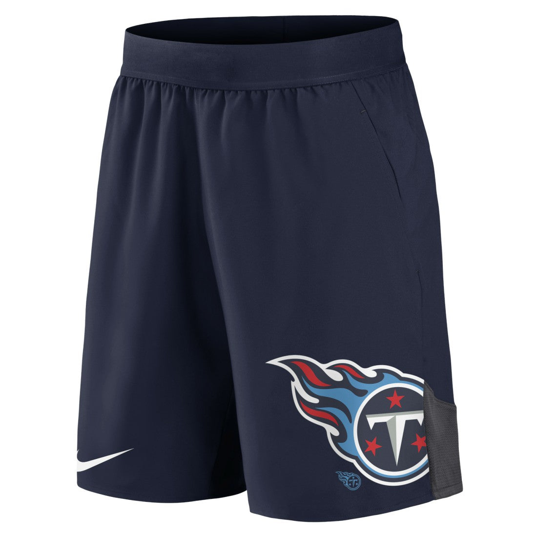 Nike Tennessee Titans Stretch Performance Shorts Navy
