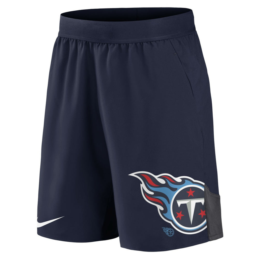 Nike Tennessee Titans Stretch Performance Shorts Navy