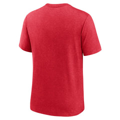 Nike Tampa Bay Buccaneers Team Tri-Blend T-Shirt Heather Red