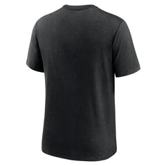 Nike New Orleans Saints Team Tri-Blend T-Shirt Heather Black