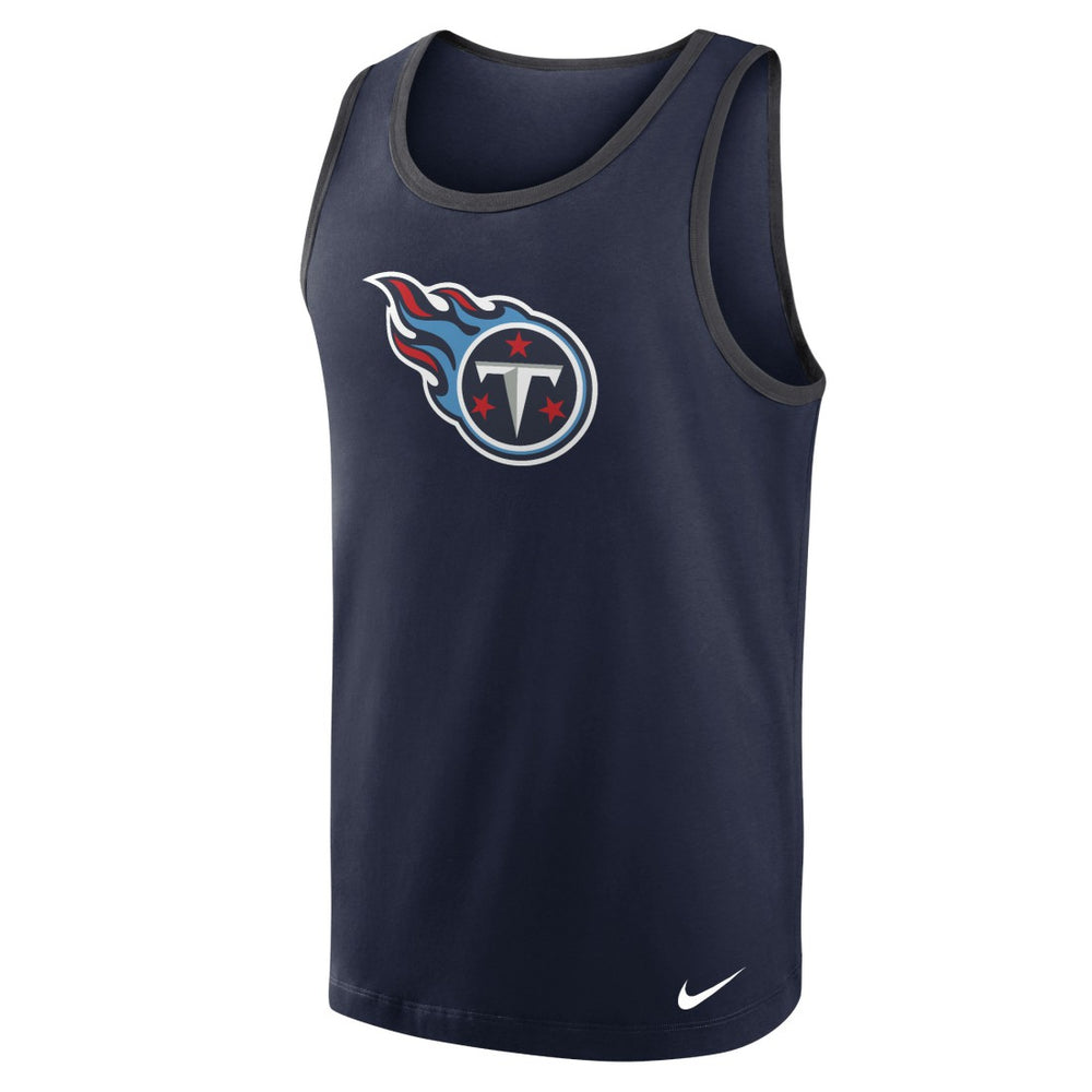 Nike Tennessee Titans Tri-Blend Tank Top Navy