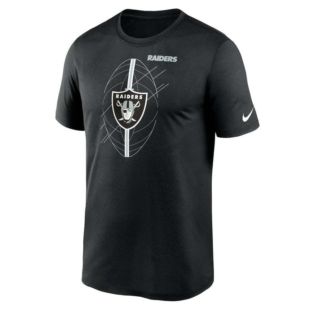 Nike Las Vegas Raiders Big & Tall Legend Icon Performance T-Shirt Black