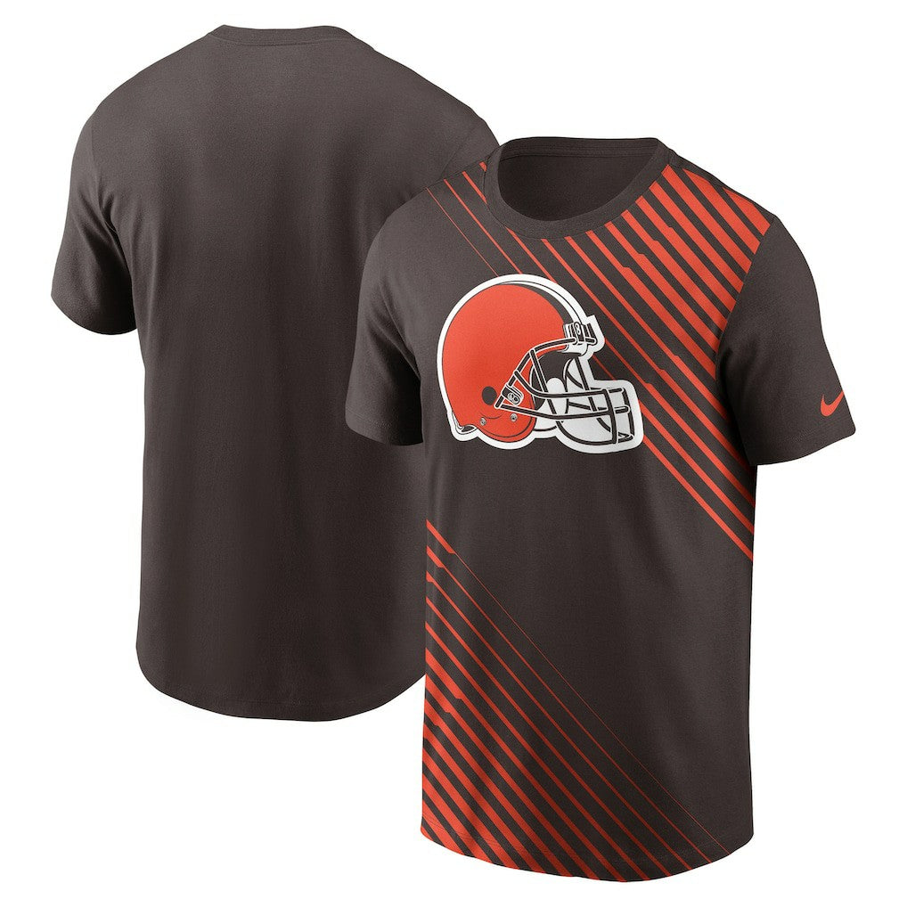 Nike Cleveland Browns Yard Line Fashion Asbury T-Shirt Brown