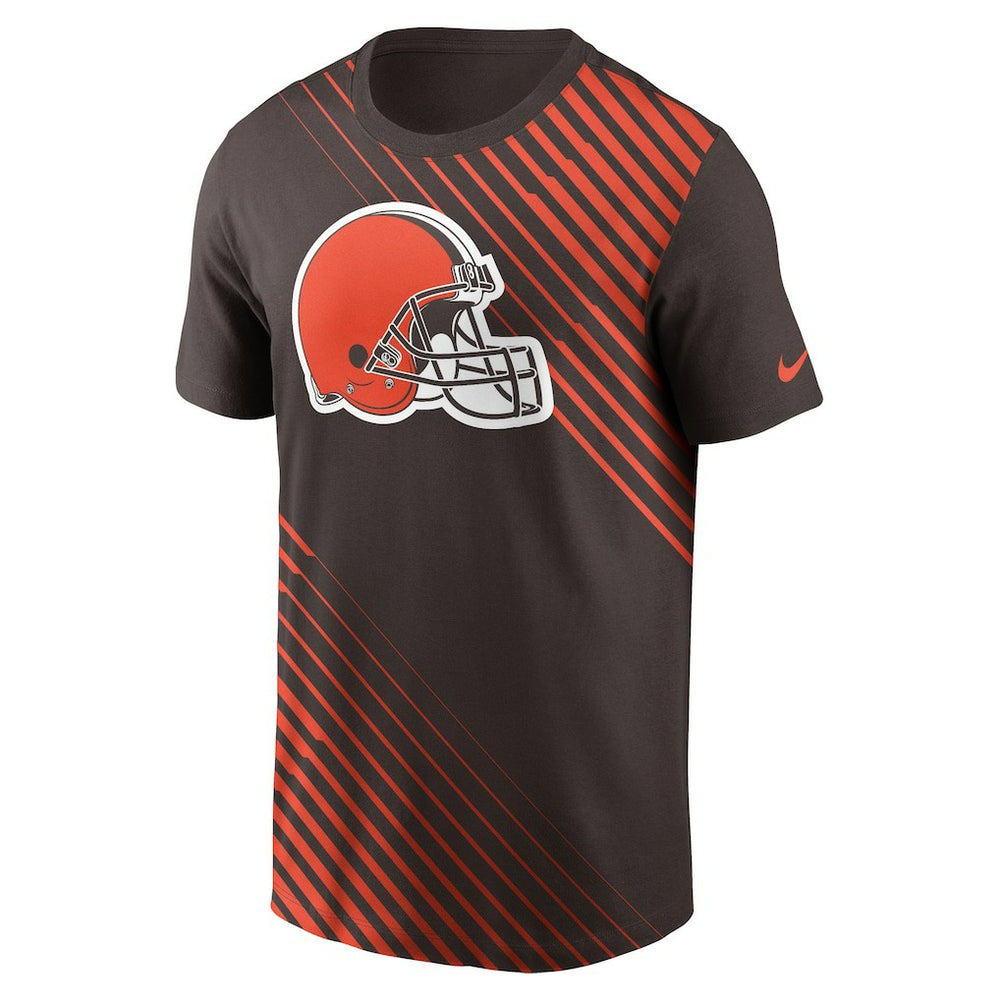 Nike Cleveland Browns Yard Line Fashion Asbury T-Shirt Brown