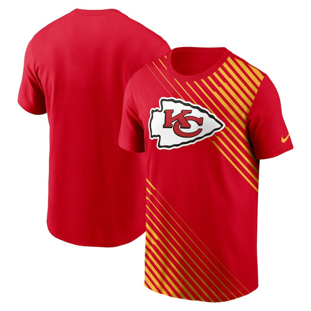 Nike Kansas City Chiefs Yard Line Fashion Asbury T-Shirt Red
