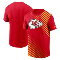 Nike Kansas City Chiefs Yard Line Fashion Asbury T-Shirt Red