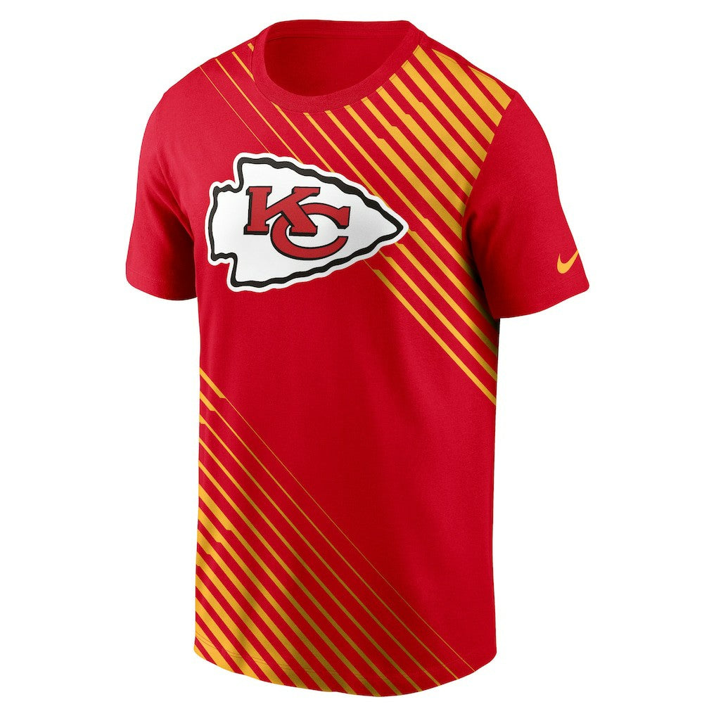Nike Kansas City Chiefs Yard Line Fashion Asbury T-Shirt Red