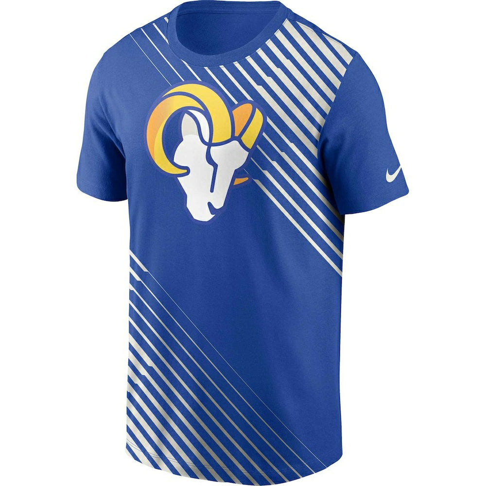 Nike Los Angeles Rams Yard Line Fashion Asbury T-Shirt Royal