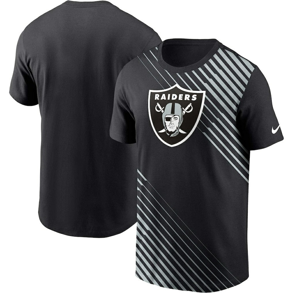 Nike Las Vegas Raiders Yard Line Fashion Asbury T-Shirt Black
