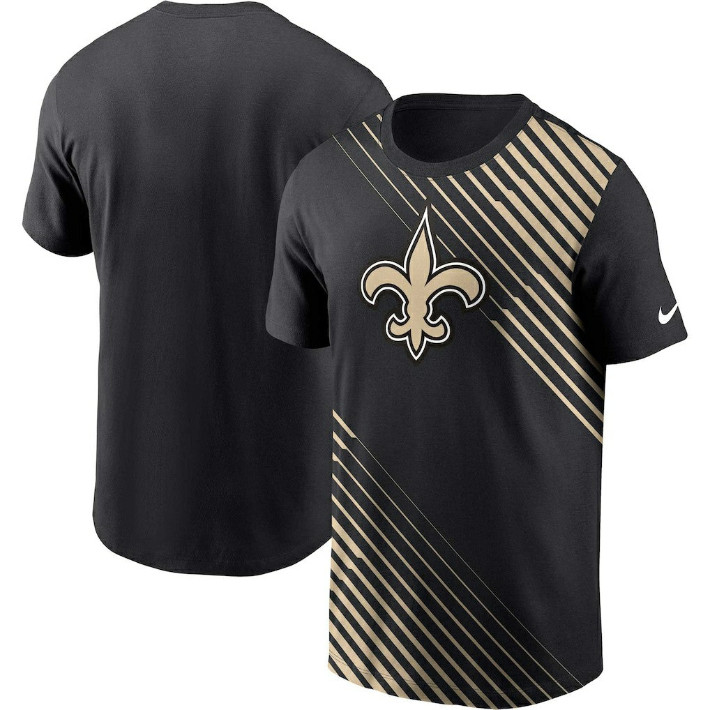 Nike New Orleans Saints Yard Line Fashion Asbury T-Shirt Black