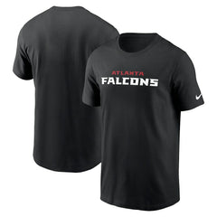 Nike Atlanta Falcons Team Wordmark Essential T-Shirt Black