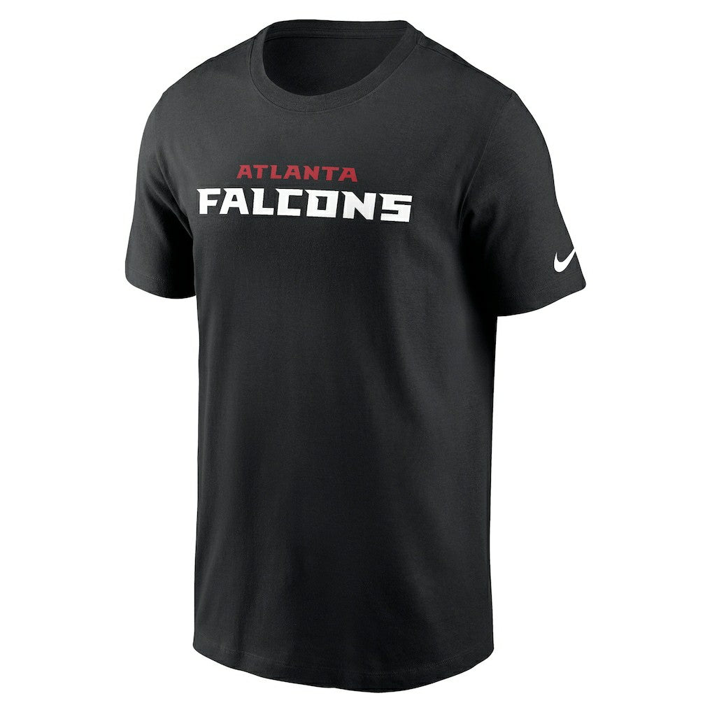 Nike Atlanta Falcons Team Wordmark Essential T-Shirt Black