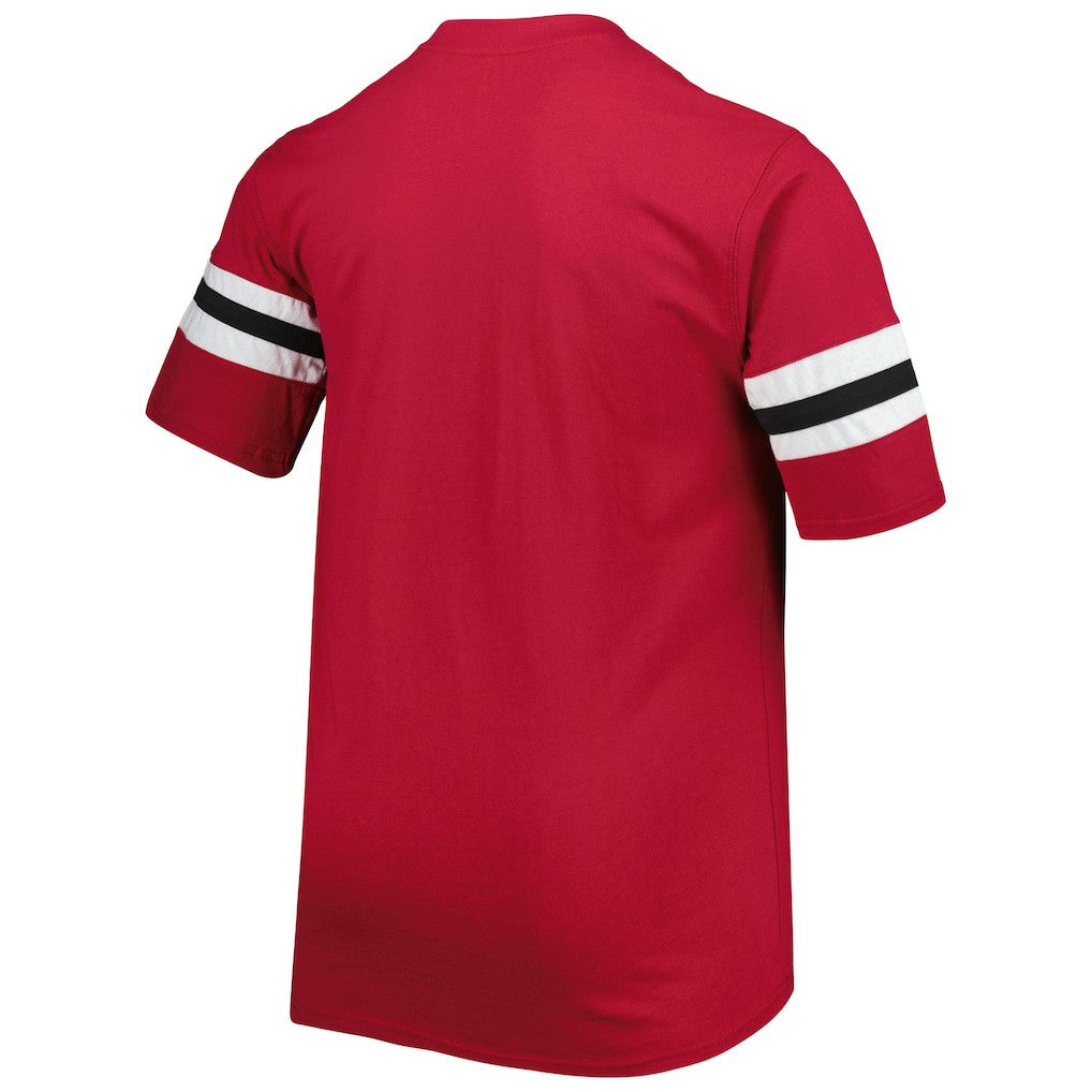 Arizona Cardinals Big & Tall Arm Stripe T-Shirt Cardinal