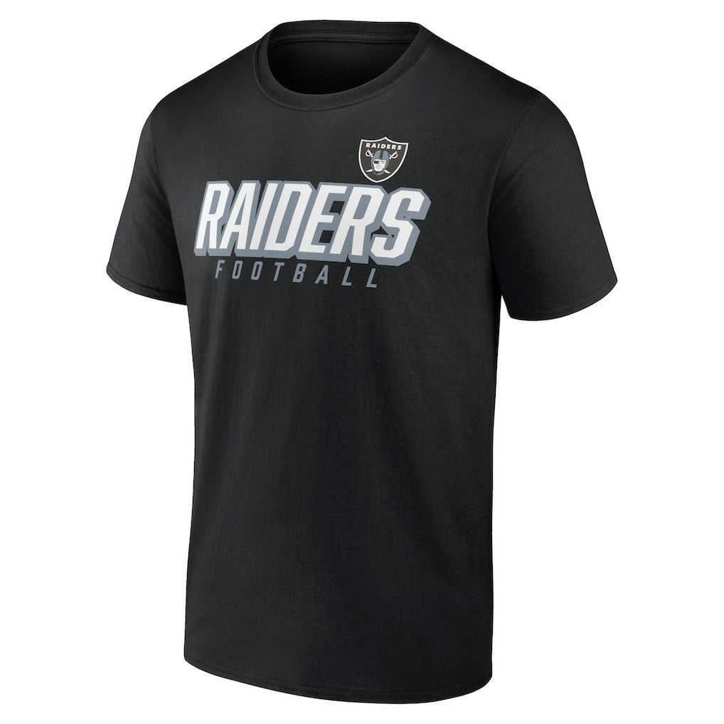 Fanatics Las Vegas Raiders Player Pack T-Shirt Combo Set Black/Silver