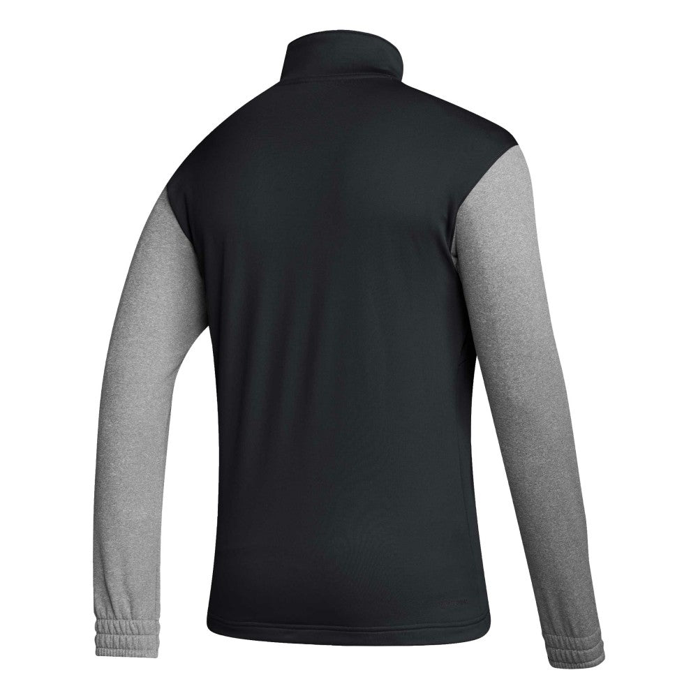 Mexico National Team Crest Long Sleeve Half-Zip Top Black - Adidas outlet