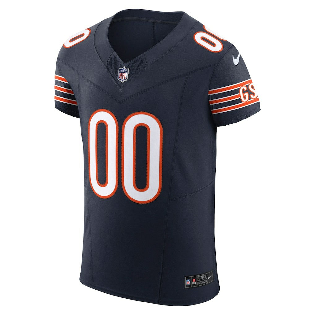 Nike Chicago Bears Vapor F.U.S.E. Elite Custom Jersey Navy